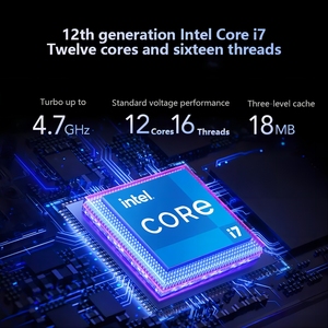 Portátil para juegos de 13. ª generación i7 de 16 pulgadas con función completa tipo-c MX550 4GB Win11 Ordenador portátil con desbloqueo de huellas dactilares - Product Image 5