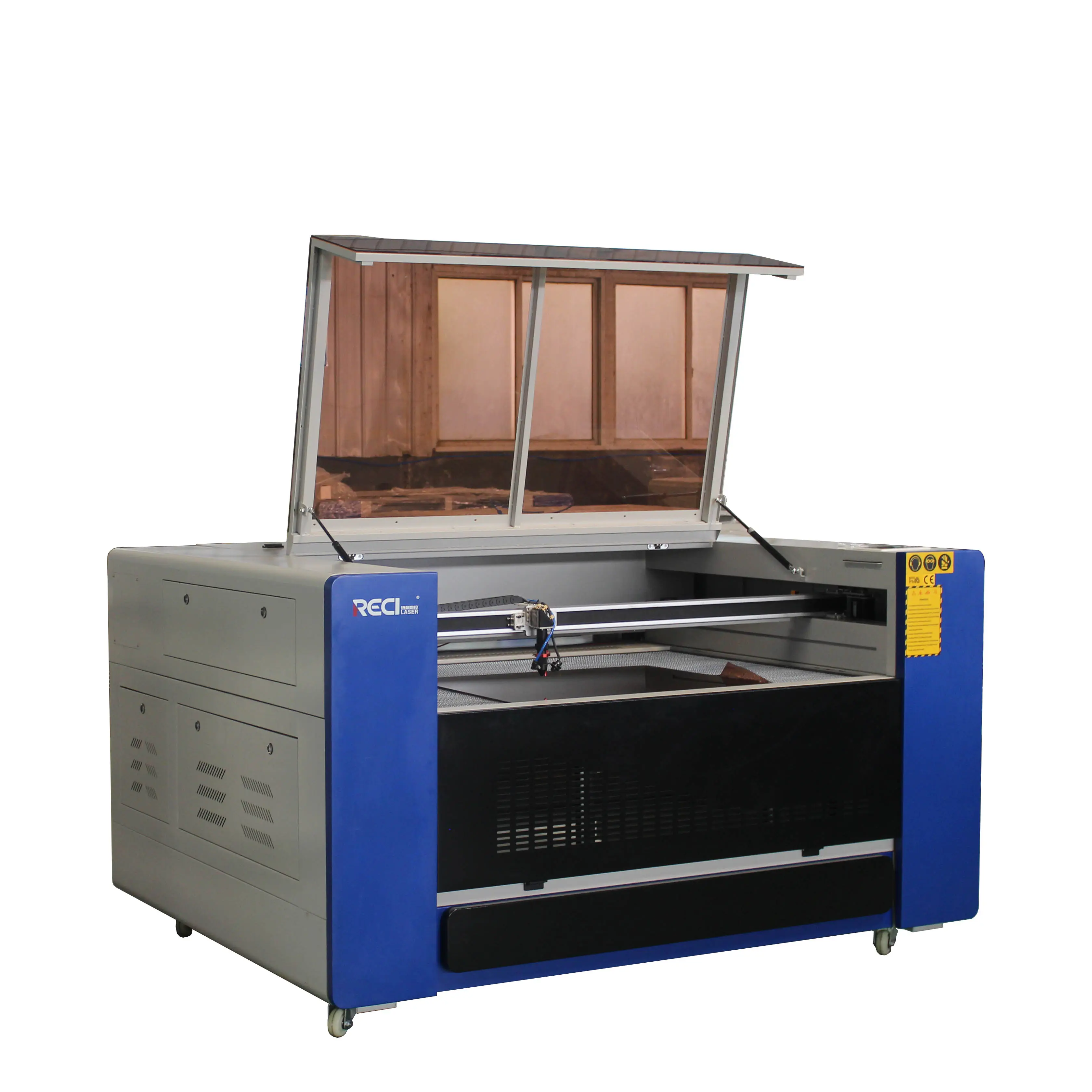 Hochwertige 80w 100w 130w Reci 1390 co2 Lasergravur-Schneide maschine für Holz