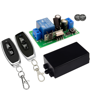 Interruttore di controllo remoto Wireless 433MHz AC110V 220V 10A 1CH modulo relè ricevitore ON OFF telecomando per lampadina a Led fai da te - Product Image 1