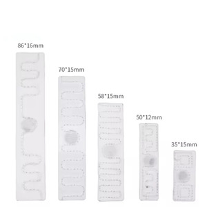 Linen Management UHF Woven Fabric Laundry Tags Support QR <strong>Code</strong>/serial Number Printing RFID Laundry Label - Product Image 4