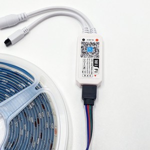 Горячий Wi-Fi 24 ключа ИК пульт дистанционного управления RGB контроллер 4 Pin умный Wi-Fi и RF беспроводной пульт дистанционного RGB светодиодный контроллер для RGB Светодиодные полосы света - Product Image 4