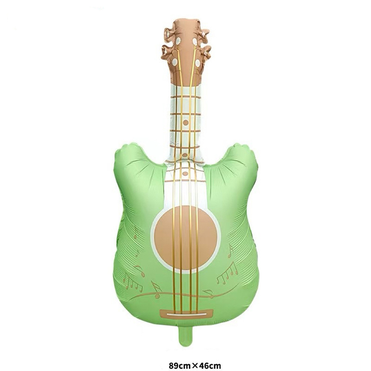 Ballon de guitare vert