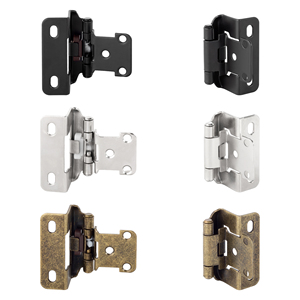 Cổ Điển Kim Loại Sắt Nhiều Doanh Bản <span class=keywords><strong>L</strong></span>ề Cổ Nửa <span class=keywords><strong>L</strong></span>ớp Phủ Góc Bản <span class=keywords><strong>L</strong></span>ề Màu Đen Mộc Bản <span class=keywords><strong>L</strong></span>ề Cho Đồ Nội Thất Tủ Bếp - Product Image 1