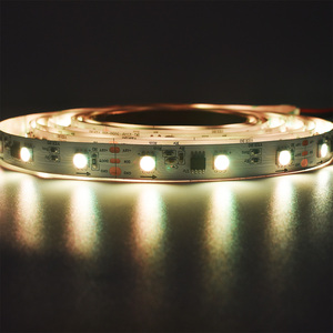 Цифровая Светодиодная лента SMD5050 WS2811 RGB, 10 шт./м, Водонепроницаемый умный волшебный цвет, программируемый DMX512