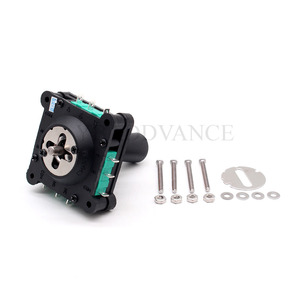 5A 240V 4NO4NCスイッチ (プッシュボタンスイッチ付き) 固定ネジ4ポジションモーメンタリージョイスティックスイッチV4-YQ-04R2G - Product Image 3