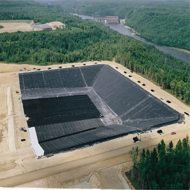 1มิลลิเมตร2มิลลิเมตรไฮโดรโปนิสระว่ายน้ำที่ใช้ HDPE Geomembrane ซับบ่อ