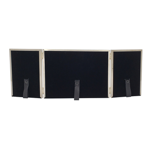 3 in 1 Foldable Roll Form Iron Silver Plated Photo <strong>Frame</strong> <strong>Thin</strong> Edge Silver Plated Picture <strong>Frame</strong> - Product Image 3