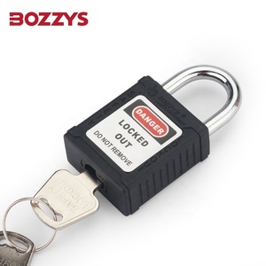 थोक 6 मिमी कठोर स्टील शॉकल मास्टर की सुरक्षा पैडलॉक औद्योगिक उपकरणों के ओवरहाल के लिए बिक्री - Product Image 4