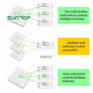 433Mhz Universal <strong>Wireless</strong> Remote Contr Ol Switch AC 220V 1CH Relay Receiver Module and RF 433 Mhz Led Light Transmitter - Product Image 4