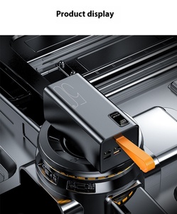 Pantalla LED portátil PowerBank de 50000mAh 4 salidas USB tipo C 22,5 W PD USB C 20W 10W GAN Tech función de carga rápida entrada de CC - Product Image 2