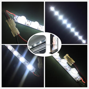 ライトボックス広告ディスプレイ用防水サイドグローLEDライトバー12V SMD 3030 IP66 80LEDストリップ - Product Image 5