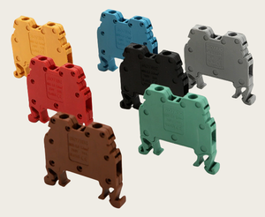 PUWEI <strong>Terminal</strong> <strong>Block</strong> Rail Type MRK2.5 <strong>Fixed</strong> Rail <strong>Terminal</strong> <strong>Block</strong> Voltage DIN <strong>Terminal</strong> <strong>Block</strong> 4/6 square Combination - Product Image 5