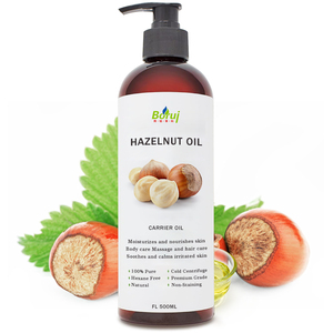 Hazel somun saf uçucu yağ soğuk preslenmiş taşıyıcı yağ masaj vücut bakımı nemlendirici ve besleyici Corylus Avellana - Product Image 2