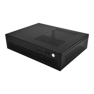 Mini ITX Pc Desktop <strong>Case</strong> Aluminum Office <strong>Computer</strong> <strong>Case</strong> Support Flex 1u PSU Support Itx Motherboard - Product Image 1