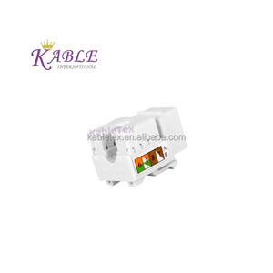 梯形UTP Cat5e超薄90度RJ45网络模块 - Product Image 6