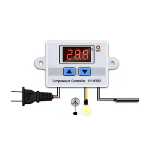 10A 12V 24V 220VAC Digital LED <strong>Temperature</strong> <strong>Controller</strong> W3001 For Incubator Cooling Heating Switch Thermostat <strong>NTC</strong> Sensor - Product Image 3