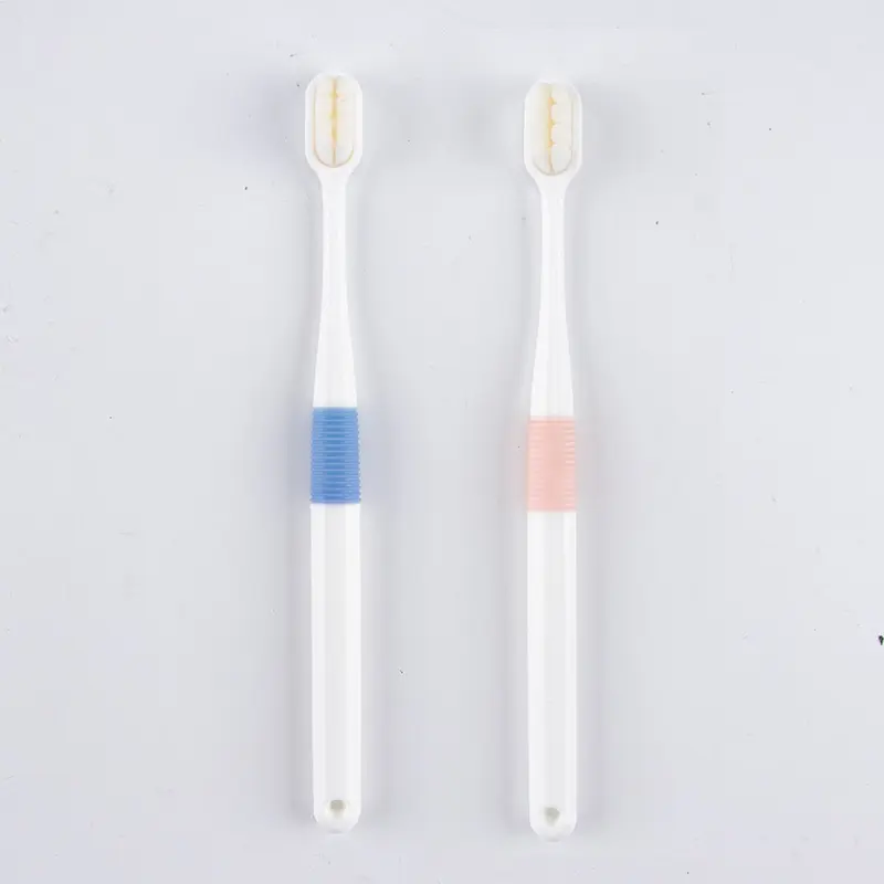 Brosse à dents souple unique couple japonais Wan Si Santé et soins doux brosse à dents adulte voyage ensemble en gros