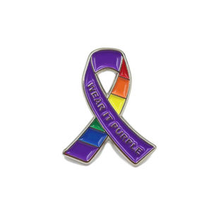 Pita Kanker Pin Kesadaran Kanker Payudara Kesehatan Mental Bros Merah Muda Payudara Lencana Pin Enamel Medis - Product Image 6