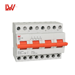 Din ray monte modüler değişme anahtarı 4P 400V 100A transfer anahtarı - Product Image 2