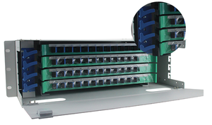Caja de distribución de fibra de Metal de 144 núcleos para montaje en rack para exteriores, Panel ODF de conexión, módulo de Cassette monomodo para fábrica FTTH - Product Image 5