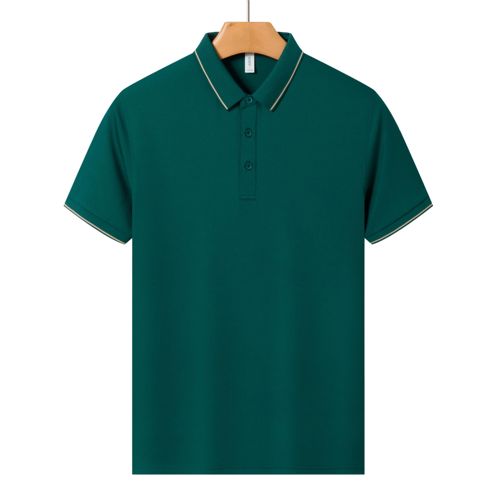 Cuello sencillo - Verde oscuro