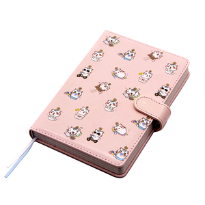 Custom Pianificatore Quotidiano Adesivi Libro con Kawaii Stampa di Disegno Chiusura A Bottone A Pressione