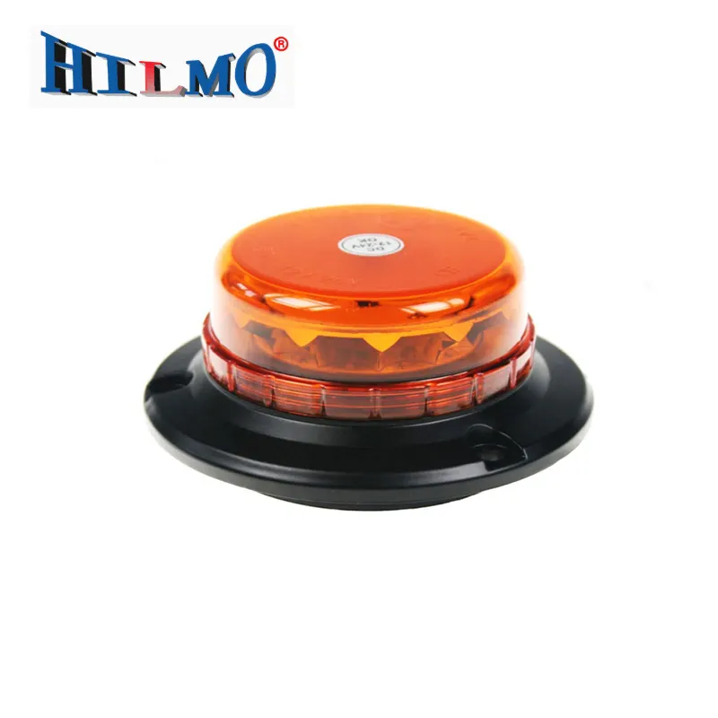 Factory Manufacture Ambulance Fire Amber Emergency Warning, R65 R10 LED SAE Emark Amber Truck Beacon