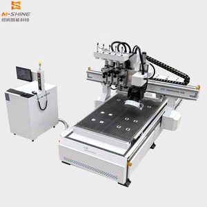 数控路由器<span class=keywords><strong>4</strong></span>轴3d雕刻木锯机木工PVC面板机械数控木工路由器 - Product Image 1
