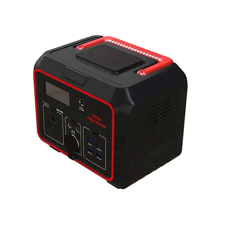 20Ah 296Wh USB Tipo-C DC AC 300W Banco de batería de litio Estación de energía portátil para paquete de energía portátil