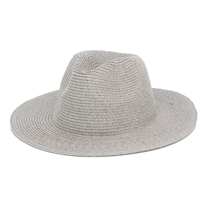 S9868 nuevo 2023 Sombrero Chapeau sombreros de vaquero mexicano a granel decoración de verano Casual playa ala ancha gorras de vaquero de paja personalizadas