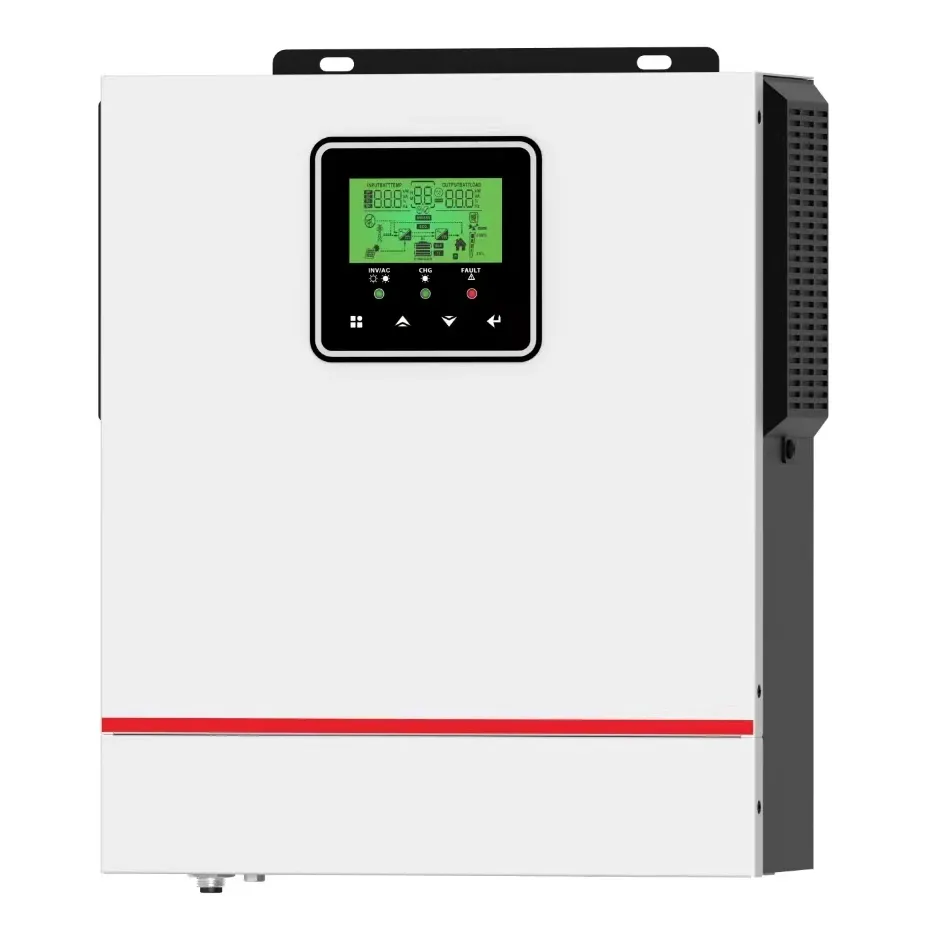 Onduleur solaire hors réseau 1000W/1000VA 20-150VDC 1500W/1500VA 30-150VDCPV plage de tension d'entrée Chargeur solaire intégré 40A MPPT