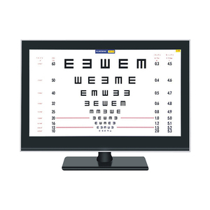 SJX-2000B 21.5 Inches Optometry Digital LCD Visual Acuity <strong>Chart</strong> for Vision Test - Product Image 1