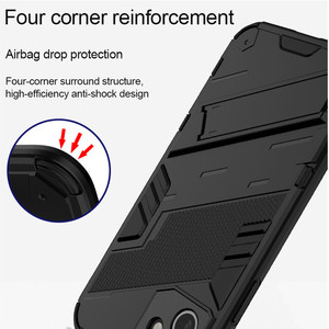 适用于i Phone 13 Pro Max XR XS 12Pro防震细孔防摔支架装甲外壳手机壳配件带支架