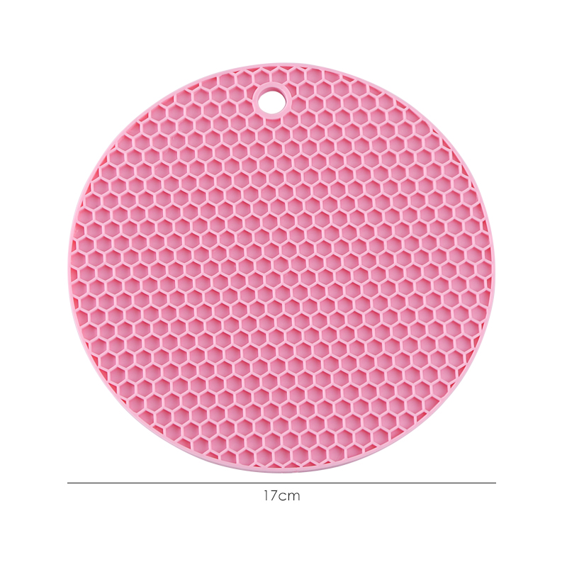 Ensemble de tapis anti-chaleur-Rose nordique
