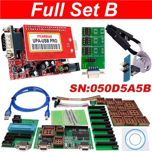 En iyi kalite ITCARDIAG V1.3 UPA-USB SN:050D5A5B & SOP8 SOIC8 klip ECU Chip Tunning ile 350MB tam komut UPA ECU programcı