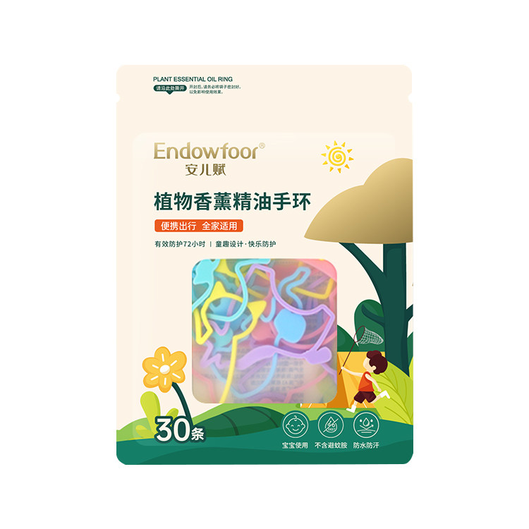 30 mosquito repellent wristbands