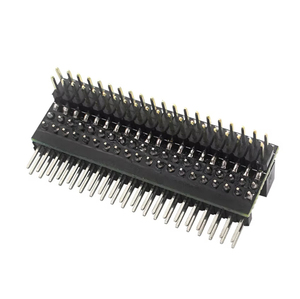 Lampone Pi 5 GPIO intestazione di espansione ad angolo retto GPIO connettore per Pi 5 4B 3B + 3B Zero 2 W