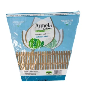 CPP GCPP OPP PE Beutel mikro perforiert mit Klappe und selbst klebendem Klebeband für Gemüse und Obst - Product Image 1