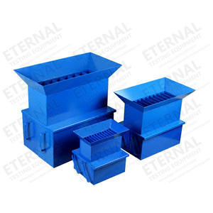 Muestreador experimental de procesamiento de minerales Divisor de muestra de suelo Riffle Box Splitter Gravel Riffle (Divisores de muestra) - Product Image 3