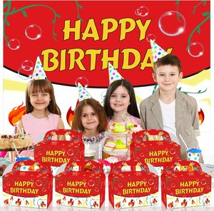 Gracies góc bữa tiệc sinh nhật đầu hồi điều trị Hộp Tùy chỉnh in bên điều trị Hộp nguồn cung cấp bên cho cô gái sinh nhật ủng hộ hộp - Product Image 2