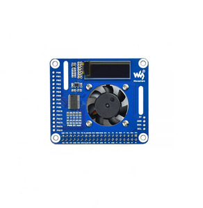 PWM-gesteuerter Lüfter HAT Für Raspberry Pi, I2C-Bus, PCA9685-Treiber, Temperatur überwachung - Product Image 6