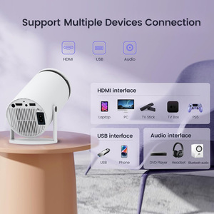 YUNDOO popüler projektör HY300 hızlı kablosuz bağlantı HD ev sineması akıllı projektör kablosuz aynı projeksiyon ekranı - Product Image 6