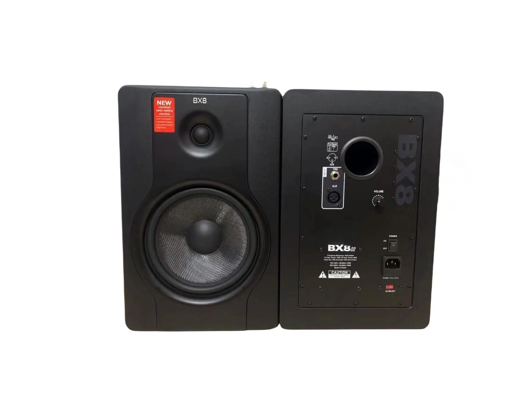 Monitor pengeras suara BX8 d2 kualitas tinggi rentang referensi Studio Monitor DJ bertenaga komputer Audio 5 inci pengeras suara