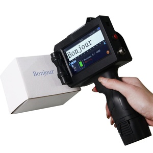 2025 <strong>JINYU</strong> Model B Customized Boot Page Thermal Handheld Coding Printer on Many Surface Connect Inkjet Coding Machine