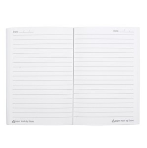 Kunden spezifischer Druck Günstige genähte Bulk Lined Stone Paper Notebook Unterschied liche Größe Lager zum Verkauf Art Paper Cover Paper Notebook - Product Image 4