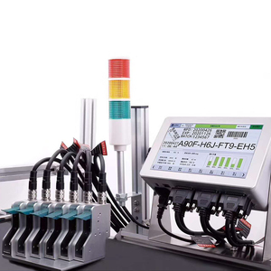 Kelier 2021 Newest <strong>Design</strong> 3-6 Nozzles Print Heads Inkjet Online Printer for Eggs Mark QR <strong>Code</strong> Barcode Batch Number - Product Image 1