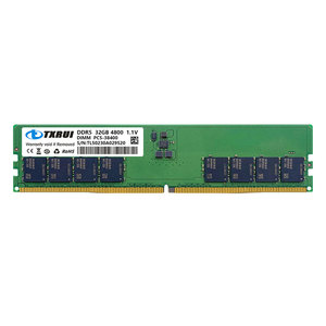 DDR5 32GB 4800mhz High Quality Ram <strong>Memory</strong> Factory Wholesale OEM 1.1V Original Chipsets Desktop Gaming DDR5 Ram <strong>Memory</strong> - Product Image 1