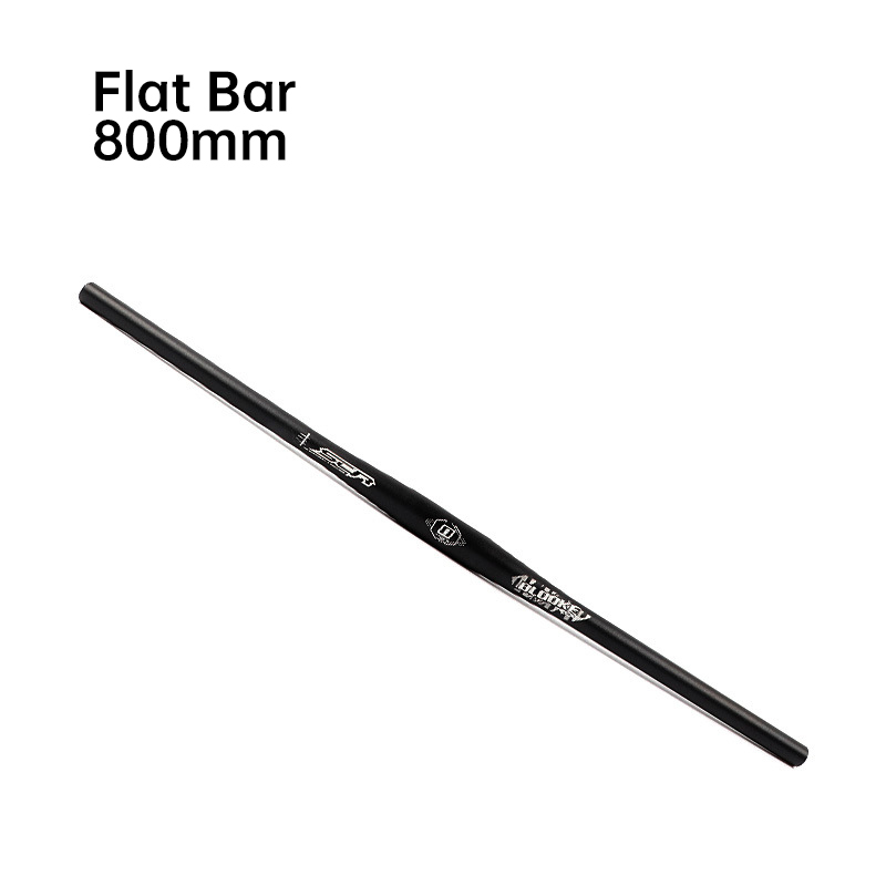 Barra plana 800mm-negro
