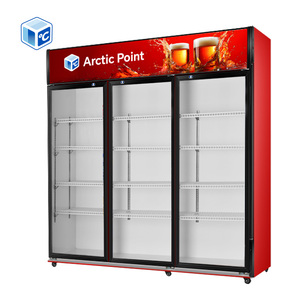 Nhà Máy Thương Mại Tủ Đông Dọc 1 Cửa 2 Cửa 3 Cửa Tủ Lạnh Hai Cửa Kính Tủ Lạnh Đồ Uống Đồ Uống Hiển Thị Tủ Đông - Product Image 1
