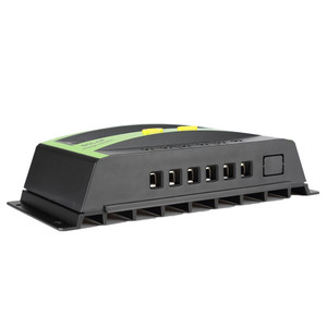 20 A 30 A 40 A 50 A 12 V 24 V Solarpanel PWM-Aufladungs- und Entladungsregler mit doppel-USB-Ausgang LCD - Product Image 6